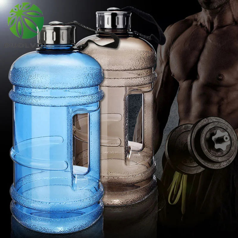 DecorBites™ 2.2L Sports Water Bottle for Fitness Gym Outdoor Running Activities