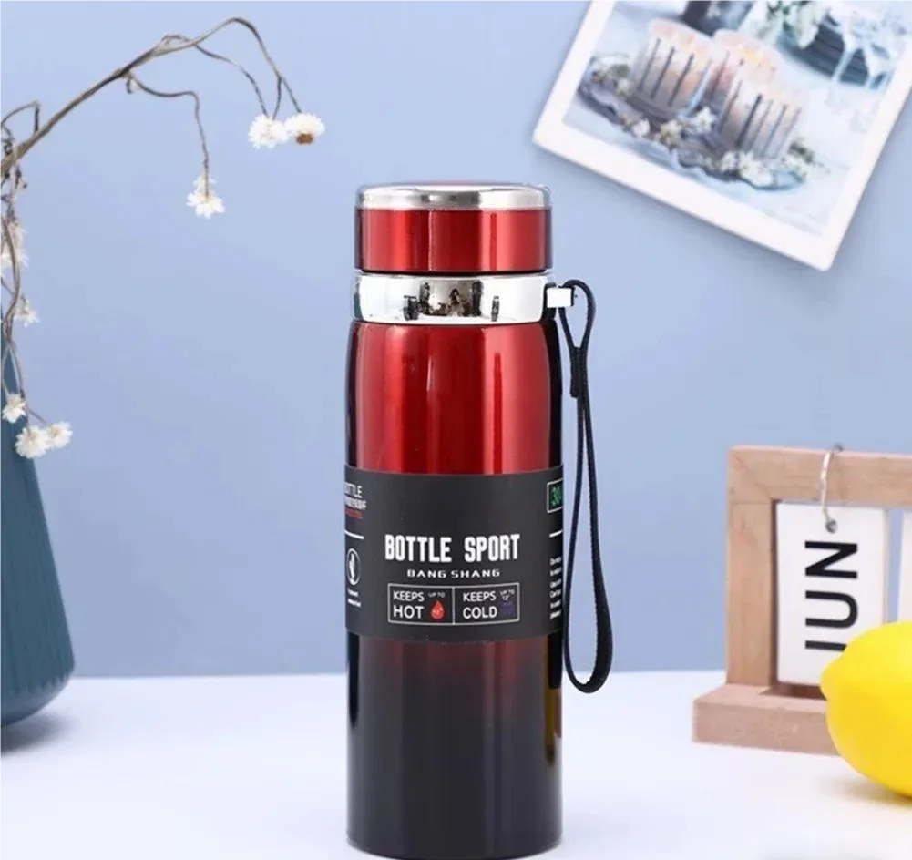 1L Stainless Steel Thermal Water Bottle | Vacuum Insulated | Hot & Cold | Leakproof Lid