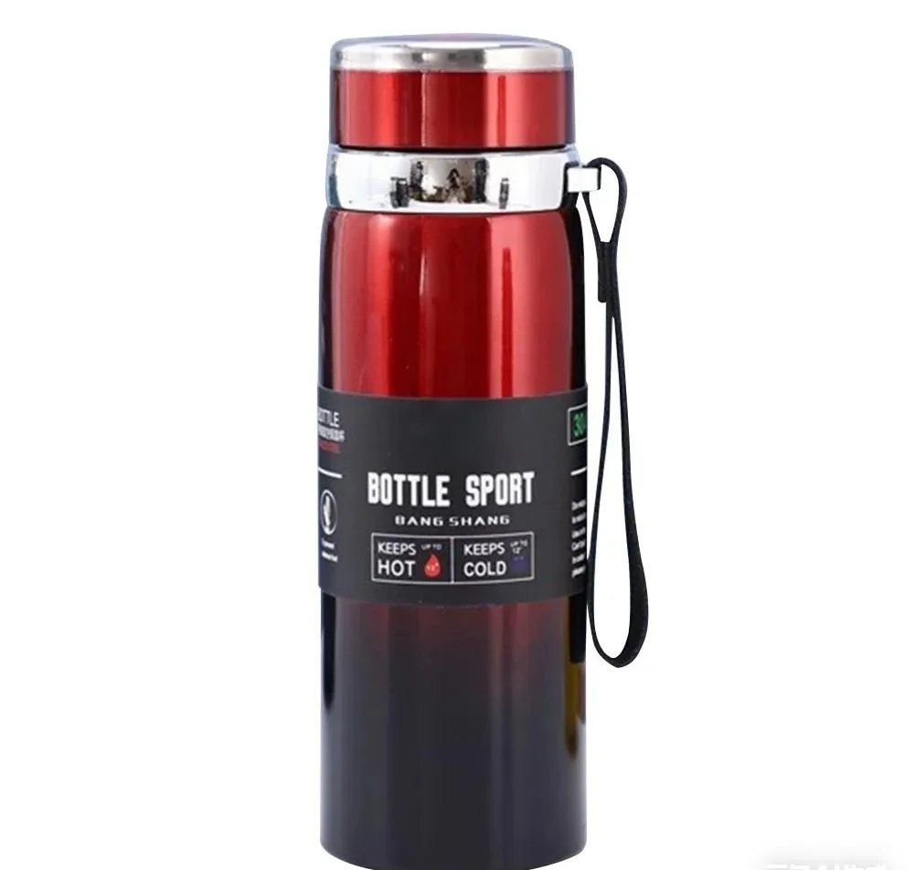 1L Stainless Steel Thermal Water Bottle | Vacuum Insulated | Hot & Cold | Leakproof Lid